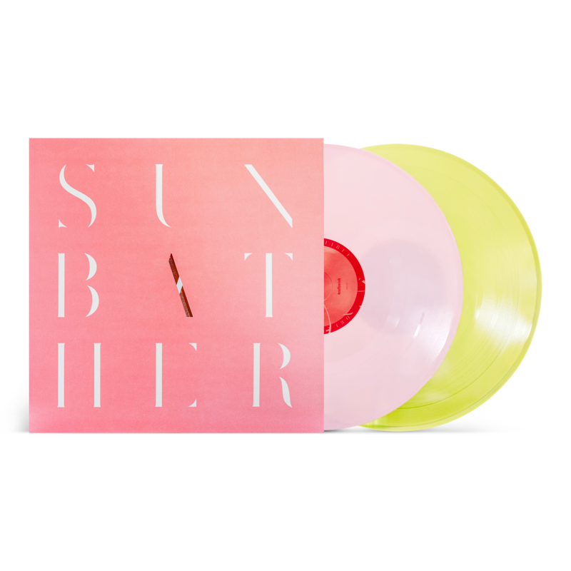 DEAFHEAVEN 'SUNBATHER' 2LP - PINK/YELLOW