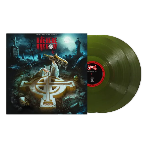 GHOST ‘RITE HERE RITE NOW’ ORIGINAL MOTION PICTURE SOUNDTRACK 2LP - EXCLUSIVE - LTD. 1000 - GREEN