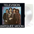 TELEVISION 'MARQUEE MOON' LP - CLEAR
