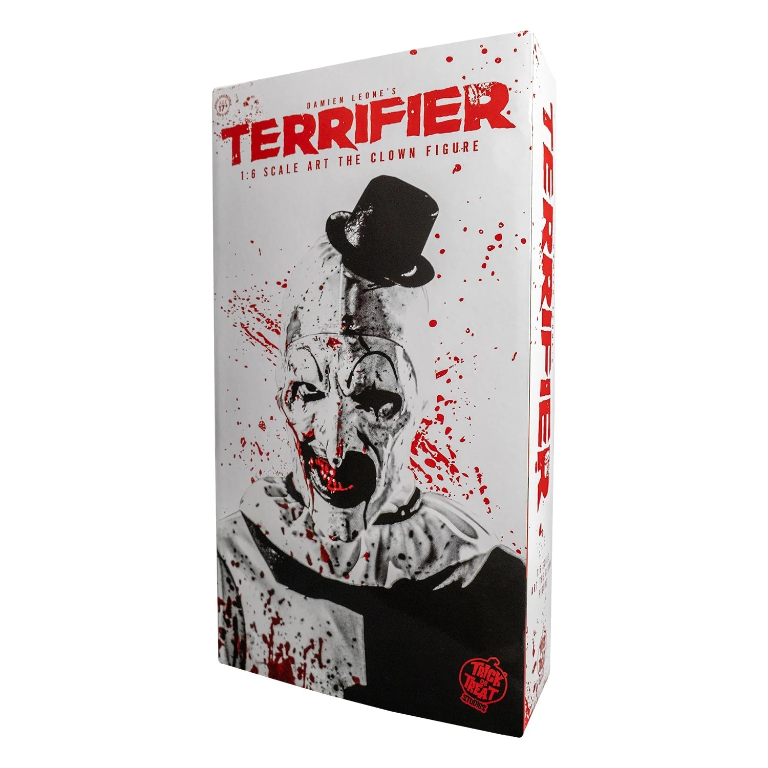 Terrifier Art The Clown 1 6 Scale Figure Box Front