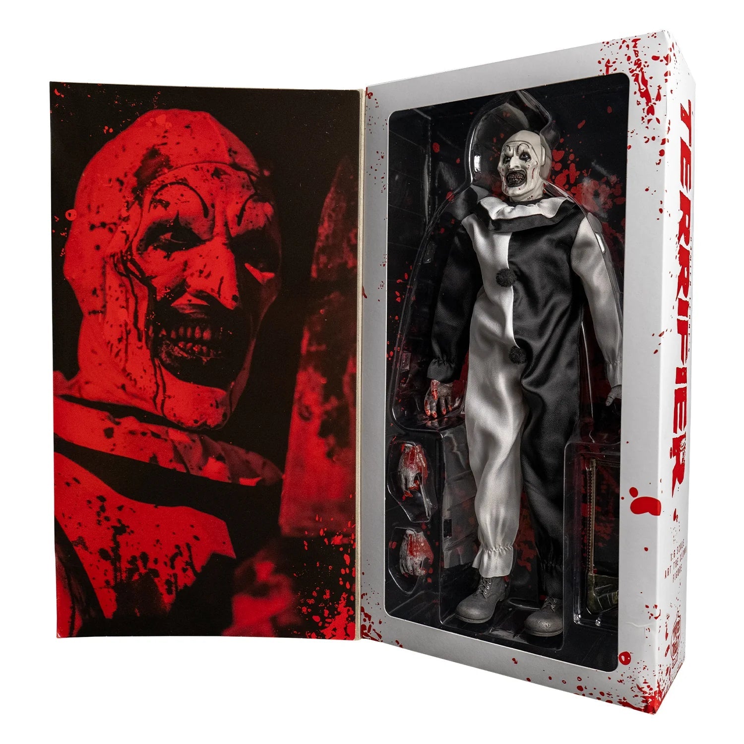 Terrifier Art The Clown 1 6 Scale Figure Box Opened