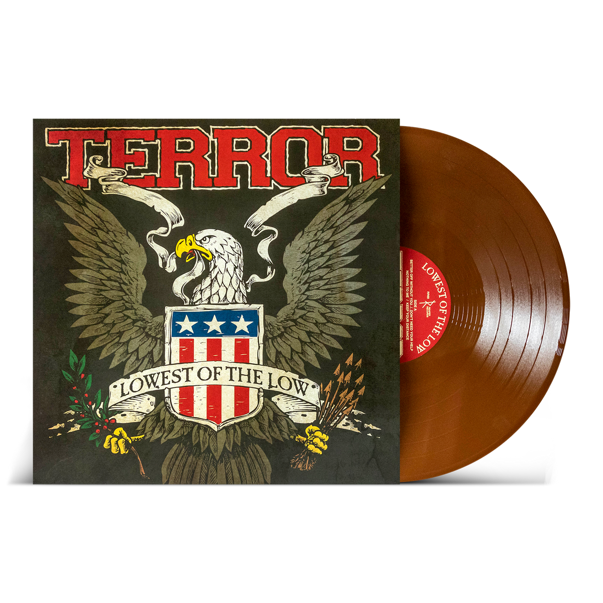 TERROR 'LOWEST OF THE LOW' LP - BRONZE