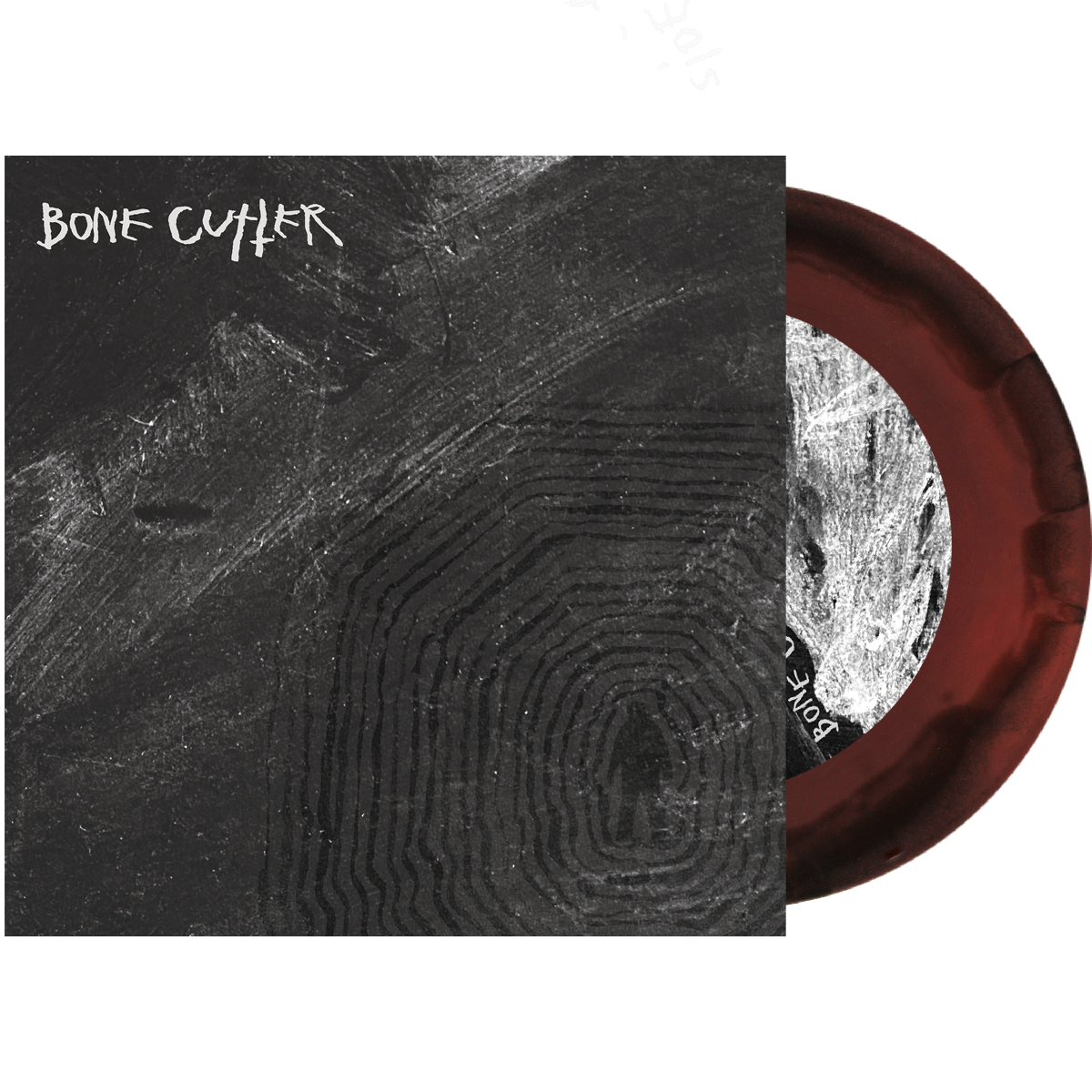 BONE CUTTER ‘BONE CUTTER’ 7" - LTD. 100 - OXBLOOD/BLACK SWIRL