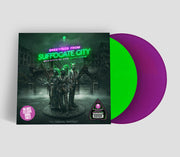 The Funeral Portrait Greetings From Suffocate City From Beyond The Abyss 2LP Green Purple