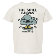THE SPILL CANVAS TODDLER T-SHIRT