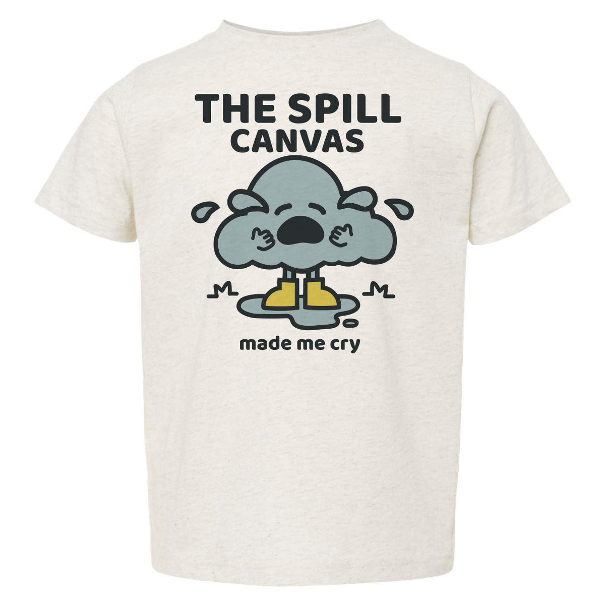 THE SPILL CANVAS TODDLER T-SHIRT