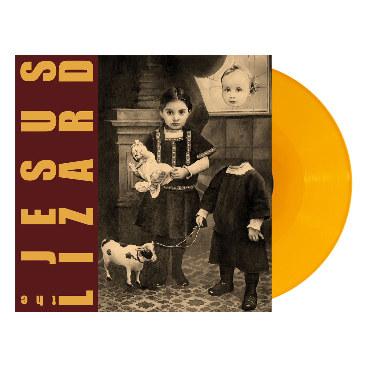 THE JESUS LIZARD ‘RACK’ LP - EXCLUSIVE - LTD. 500 - YELLOW
