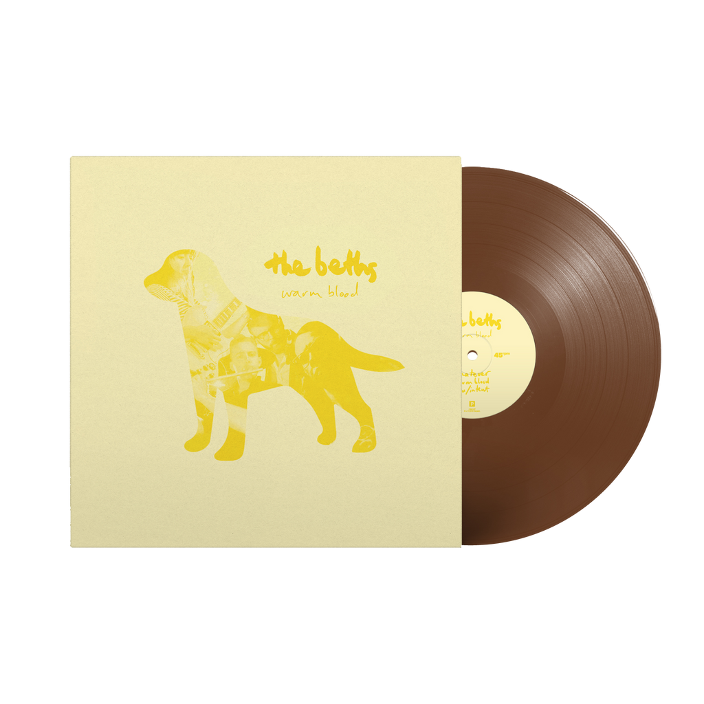 THE BETHS 'WARM BLOOD' LP - CHOCOLATE BROWN