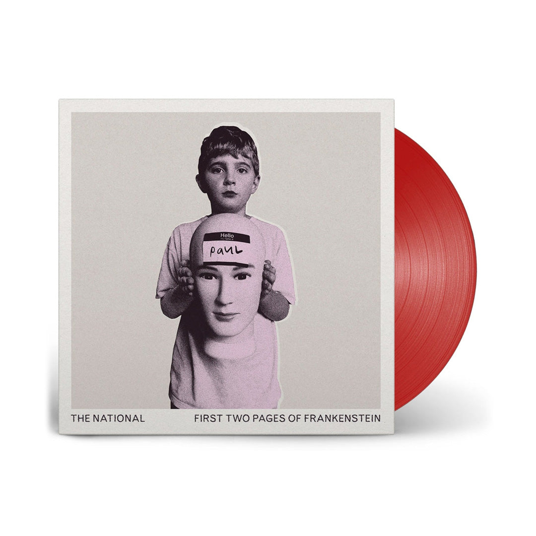 THE NATIONAL 'FIRST TWO PAGES OF FRANKENSTEIN' LP - RED