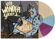THE WONDER YEARS 'THE UPSIDES' LP - EXCLUSIVE – LTD. 500 -  BLUE/ORANGE/BLACK TWISTER