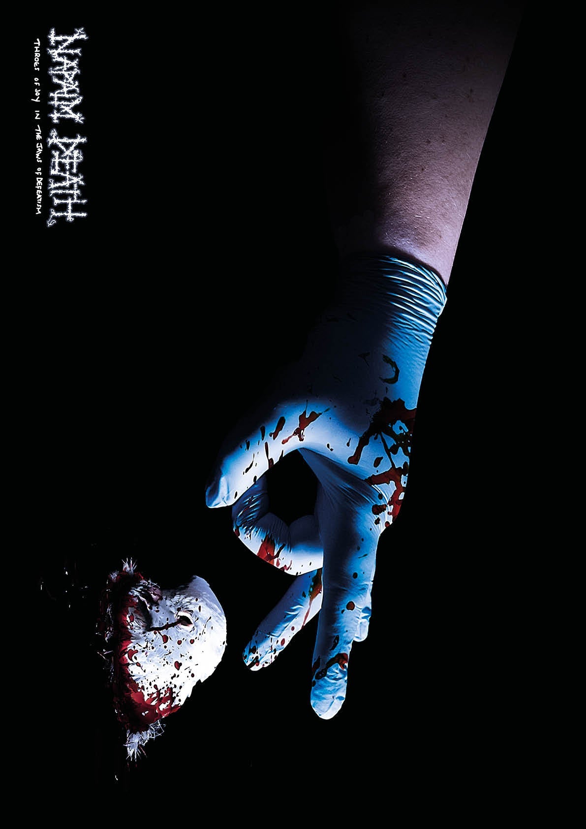 NAPALM DEATH ‘THROES OF JOY IN THE JAWS OF DEFEATISM’ LP - EXCLUSIVE - LTD. 250 - MUCUS/ENVY/SWIRL
