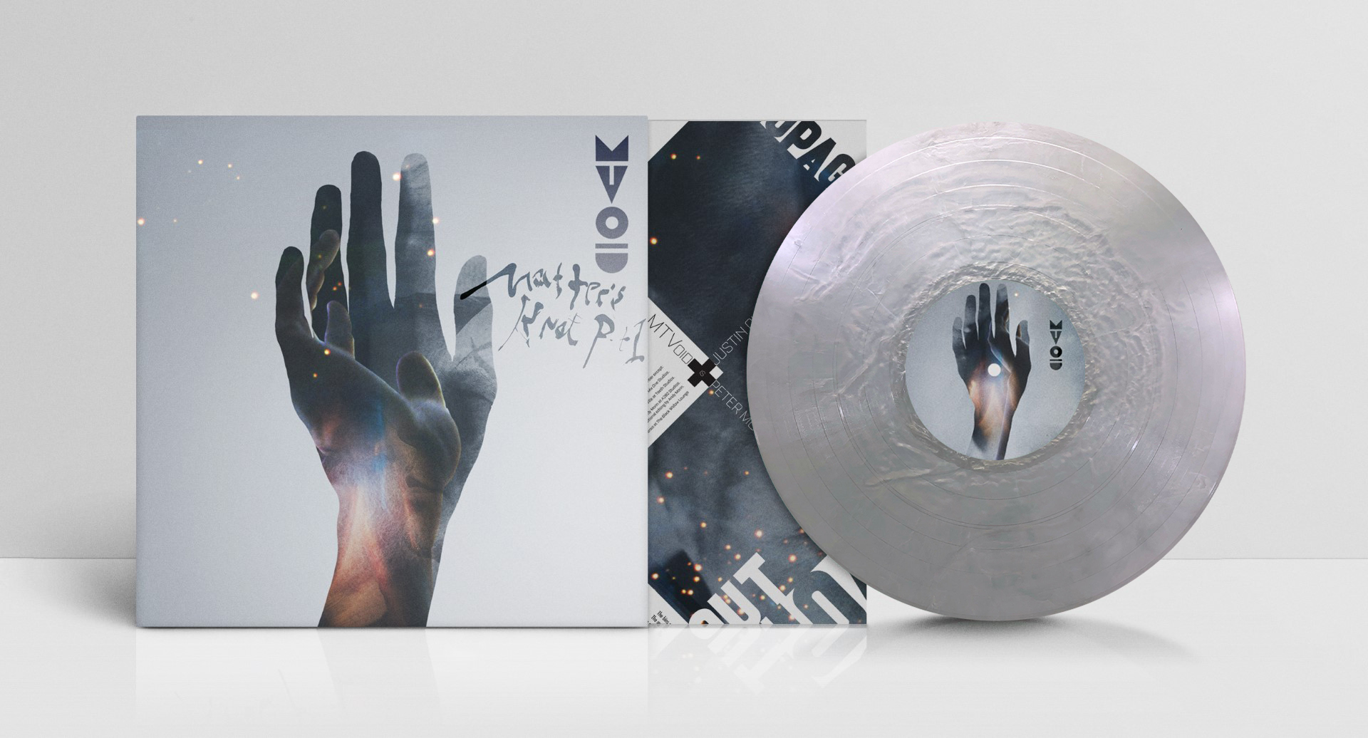 MTVOID (Justin Chancellor of TOOL) ‘MATTER'S KNOT PT. 1’ LP - LTD. 200 - METALLIC SWIRL