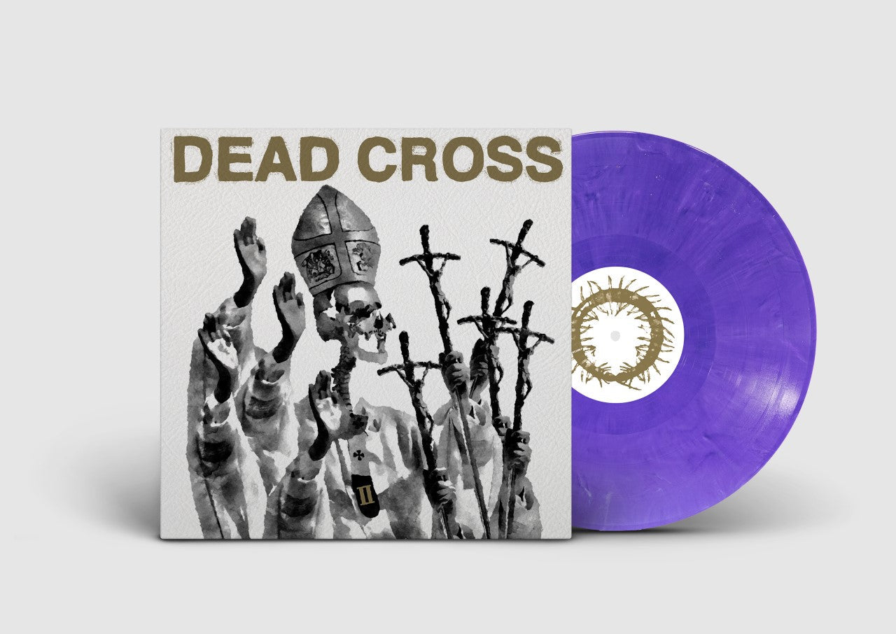 DEAD CROSS ‘II’ LP - EXCLUSIVE - LTD. 300 - UPPPER CRUST DARK PURPLE BLAST