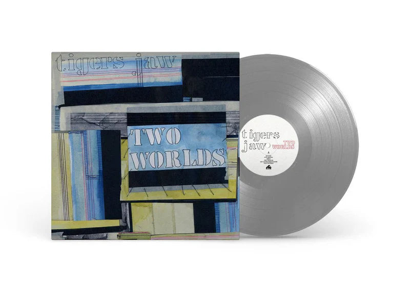 TIGERS JAW 'TWO WORLDS' LP - SILVER SWIRL