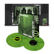 TYPE O NEGATIVE 'SLOW DEEP AND HARD' 30TH ANNIVERSARY 2LP - GREEN/BLACK