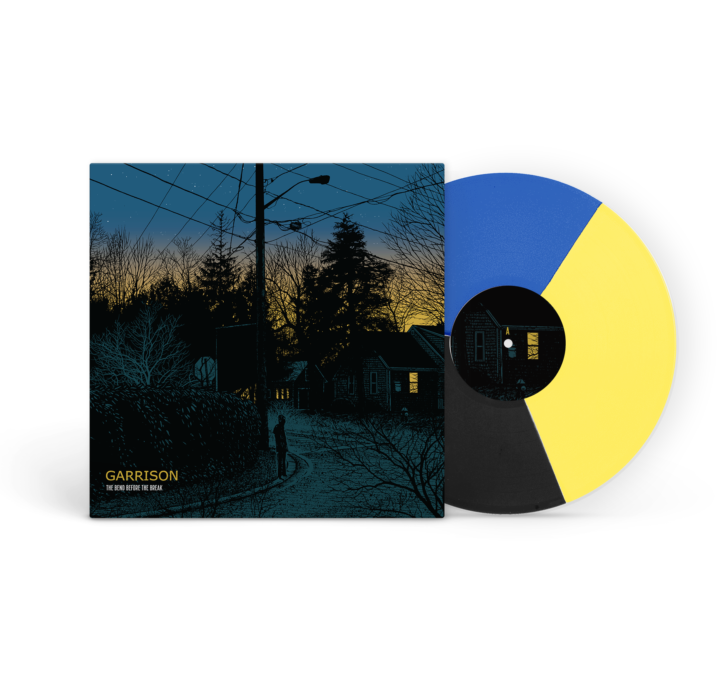 GARRISON ‘THE BEND BEFORE THE BREAK’ LP - EXCLUSIVE - LTD. 100 - HARLOW