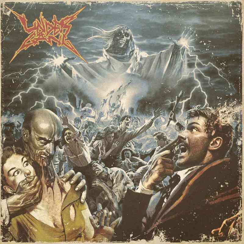 UNDERGANG 'THE MOTHER OF ARMAGEDDON' LP - WHITE/RED/BLUE/SPLATTER
