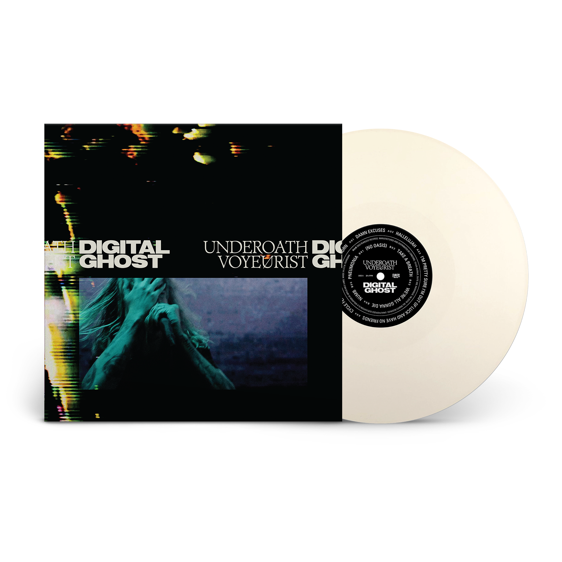 UNDEROATH ‘VOYEURIST | DIGITAL GHOST’ LP - EXCLUSIVE - LTD. 300 - BONE