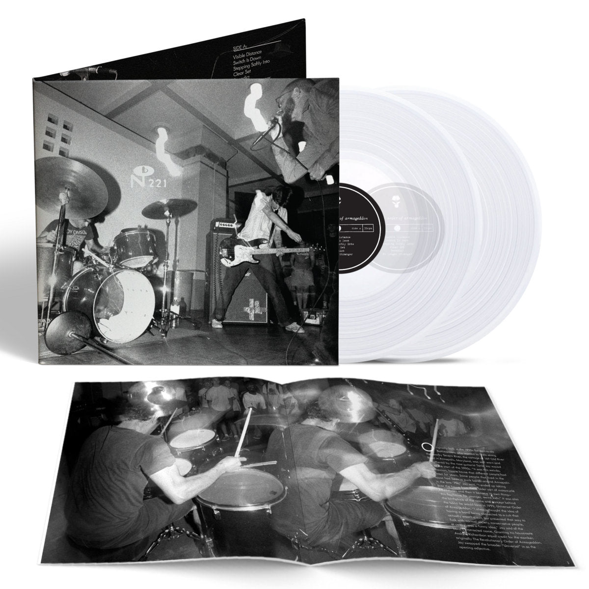 Universal Order Of Armageddon Universal Order Of Armageddon 2LP Ultra Clear