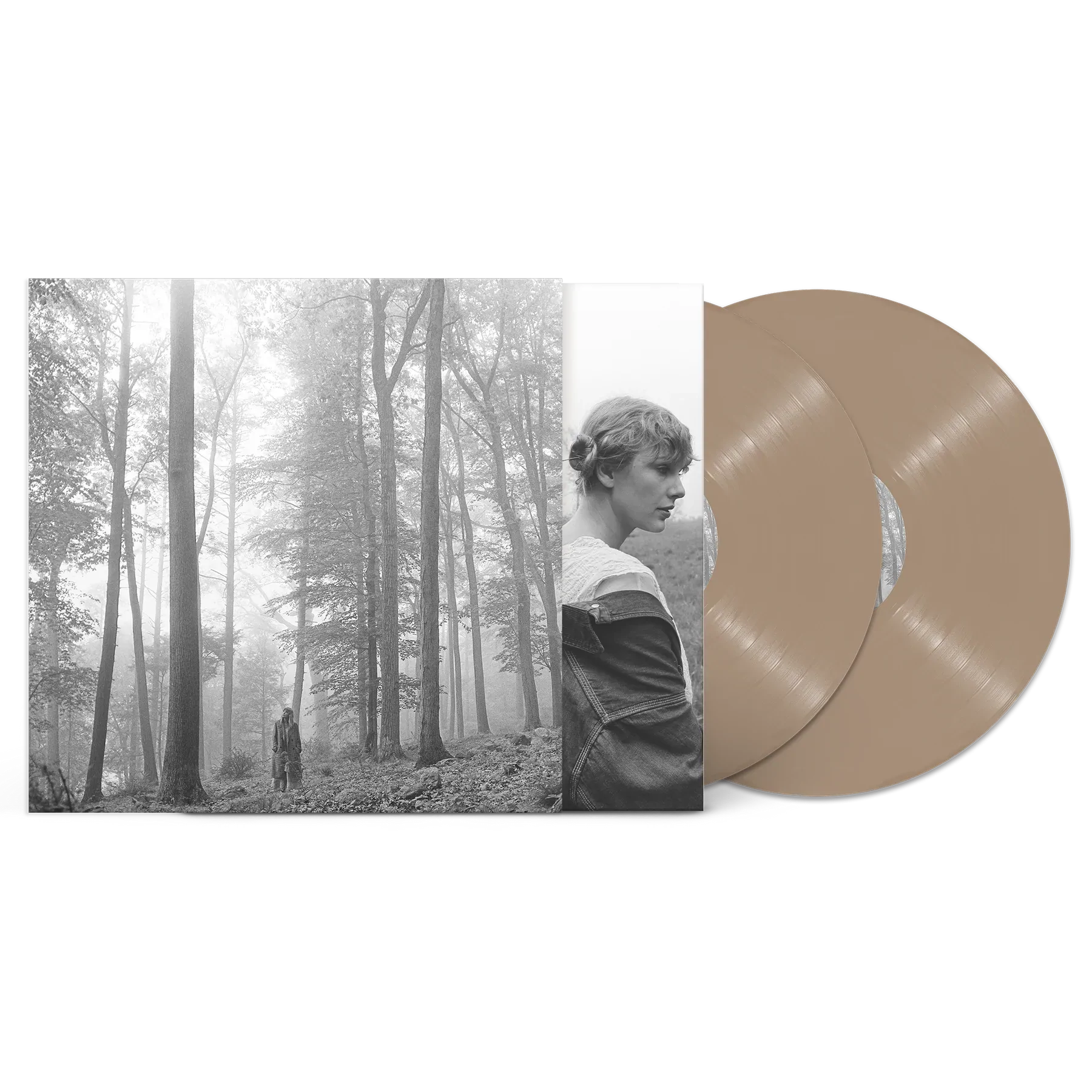 TAYLOR SWIFT 'FOLKLORE' 2LP - BEIGE