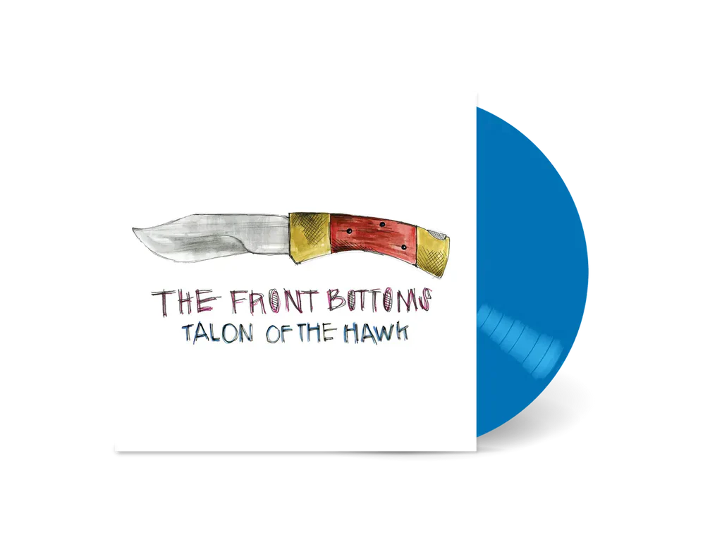 THE FRONT BOTTOMS 'TALON OF THE HAWK' 10TH ANNIVERSARY EDITION LP - TURQUOISE BLUE