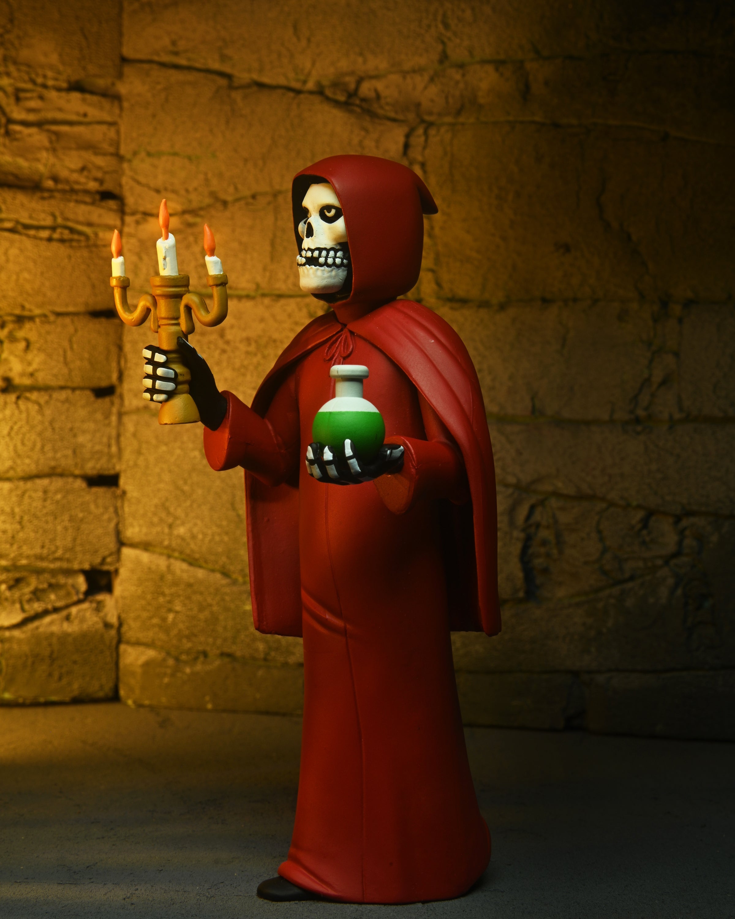 MISFITS FIEND TOONY TERRORS ACTION FIGURE - RED ROBE