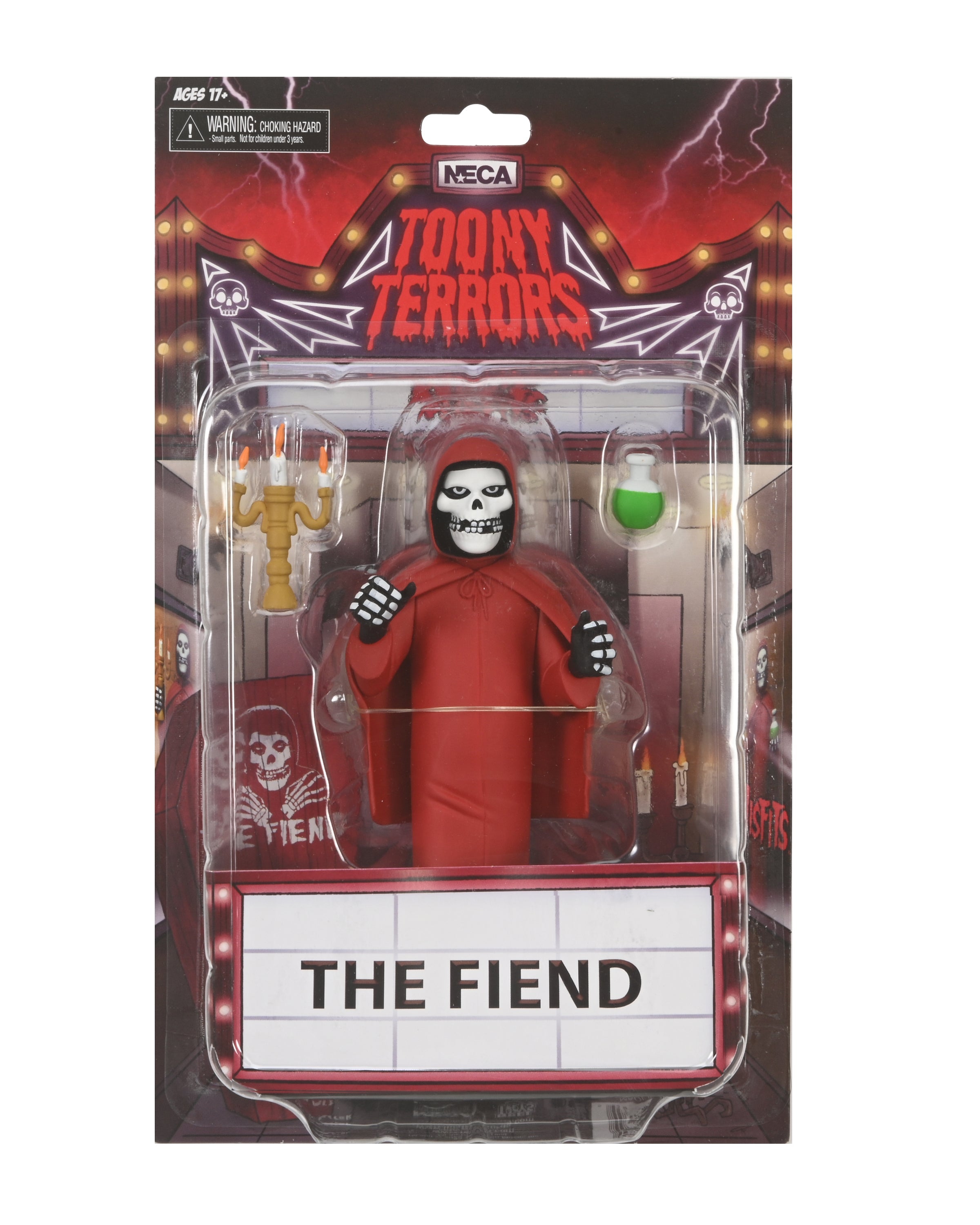 MISFITS FIEND TOONY TERRORS ACTION FIGURE - RED ROBE