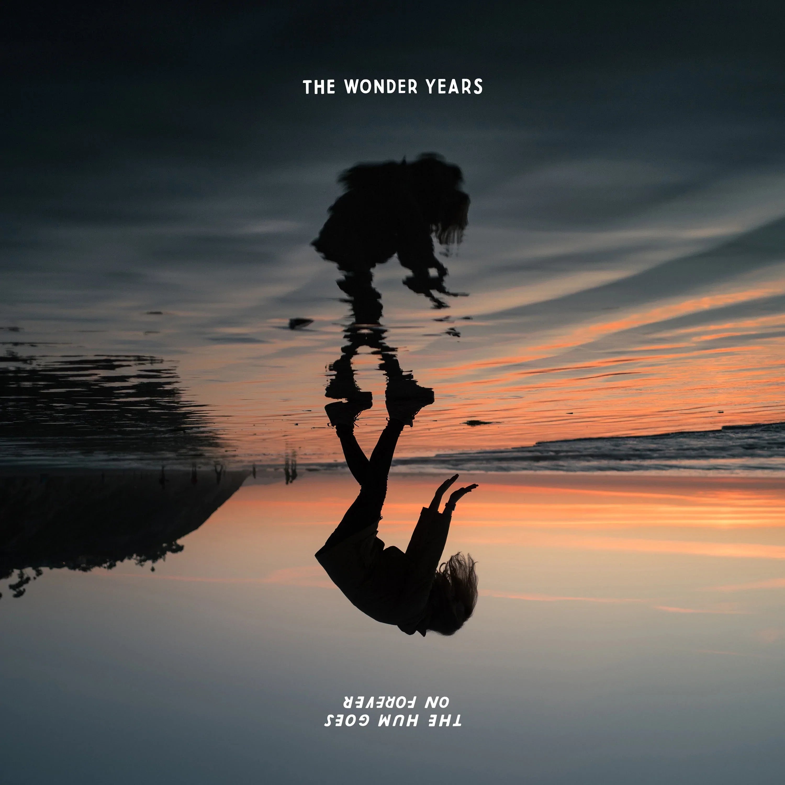 THE WONDER YEARS 'THE HUM GOES ON FOREVER' LP - LTD. 300 - ORANGE/BONE/BLUE SWIRL
