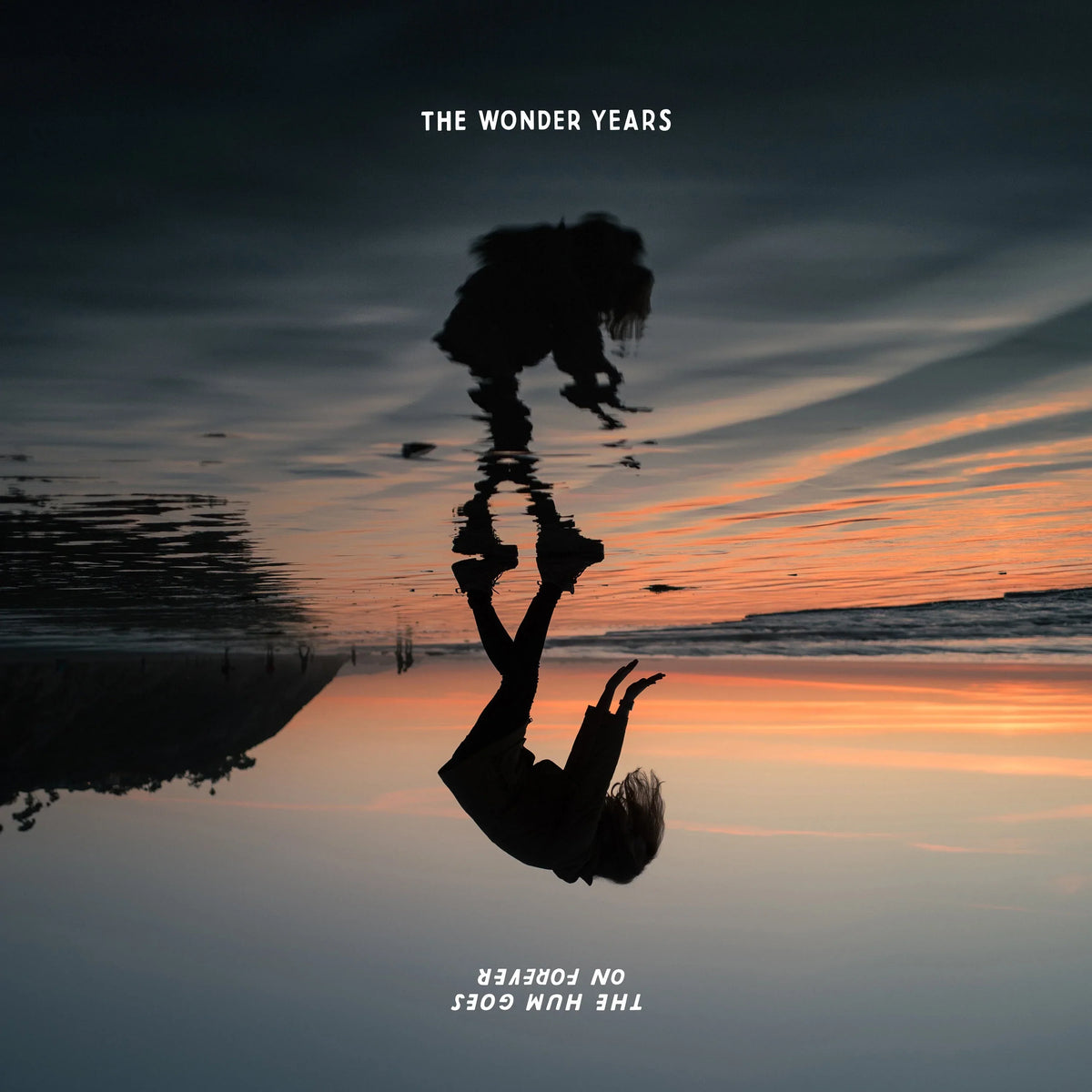 THE WONDER YEARS 'THE HUM GOES ON FOREVER' LP - LTD. 300 - ORANGE/BONE/BLUE SWIRL