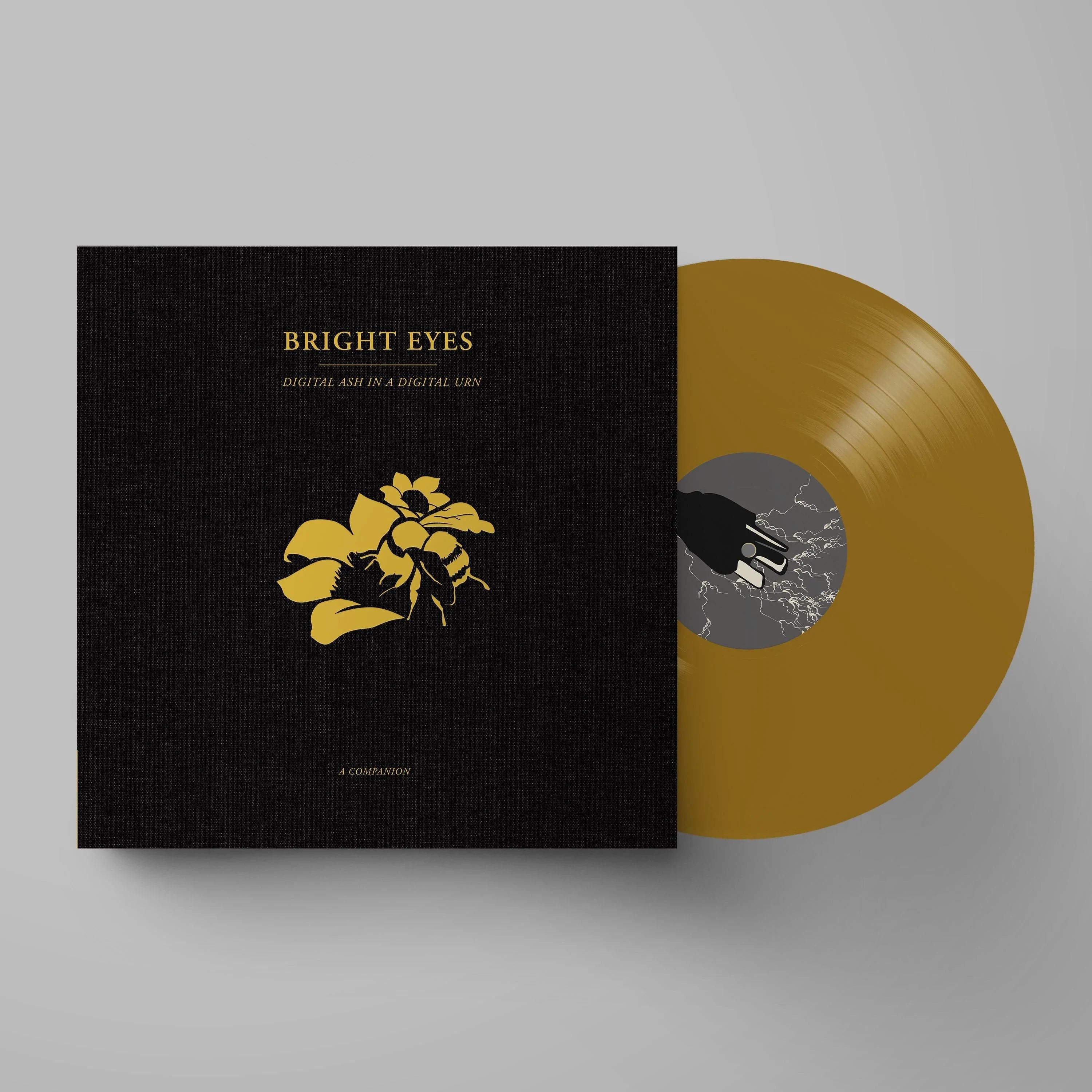 BRIGHT EYES 'DIGITAL ASH IN A DIGITAL URN: A COMPANION' 12" EP - GOLD