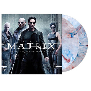 THE MATRIX SOUNDTRACK 2LP - CLEAR/RED/BLUE PILL SWIRL