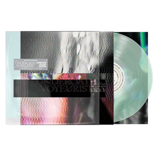 UNDEROATH'VOYEURIST' LP - DELUXE - COKE BOTTLE GREEN
