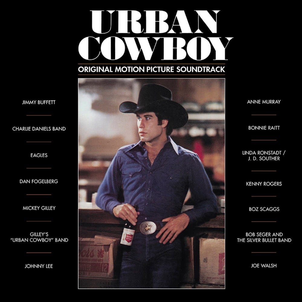 URBAN COWBOY 'URBAN COWBOY: ORIGINAL MOTION PICTURE SOUNDTRACK' 2LP - OPAQUE BLUE