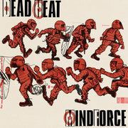 MINDFORCE / DEAD HEAT SPLIT 12" EP - CLEAR RED/BLACK
