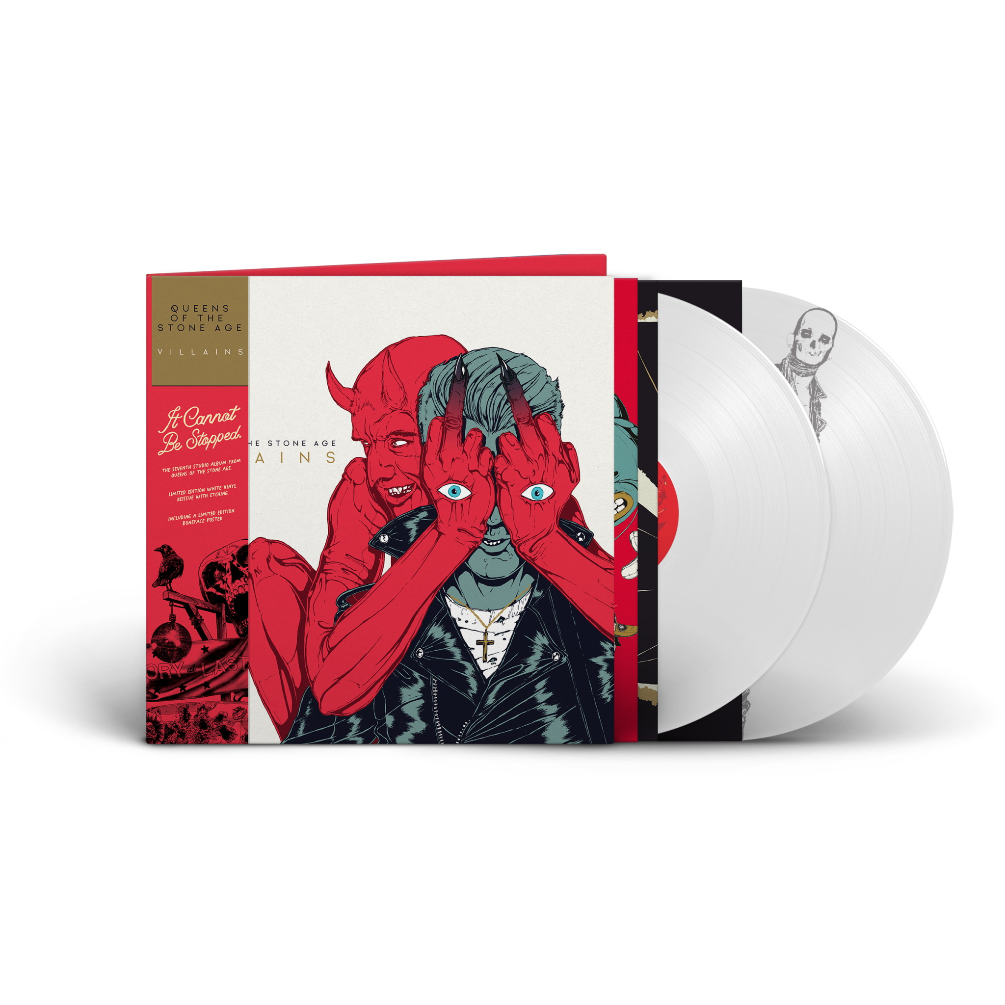 QUEENS OF THE STONE AGE 'VILLAINS' 2LP - OPAQUE WHITE