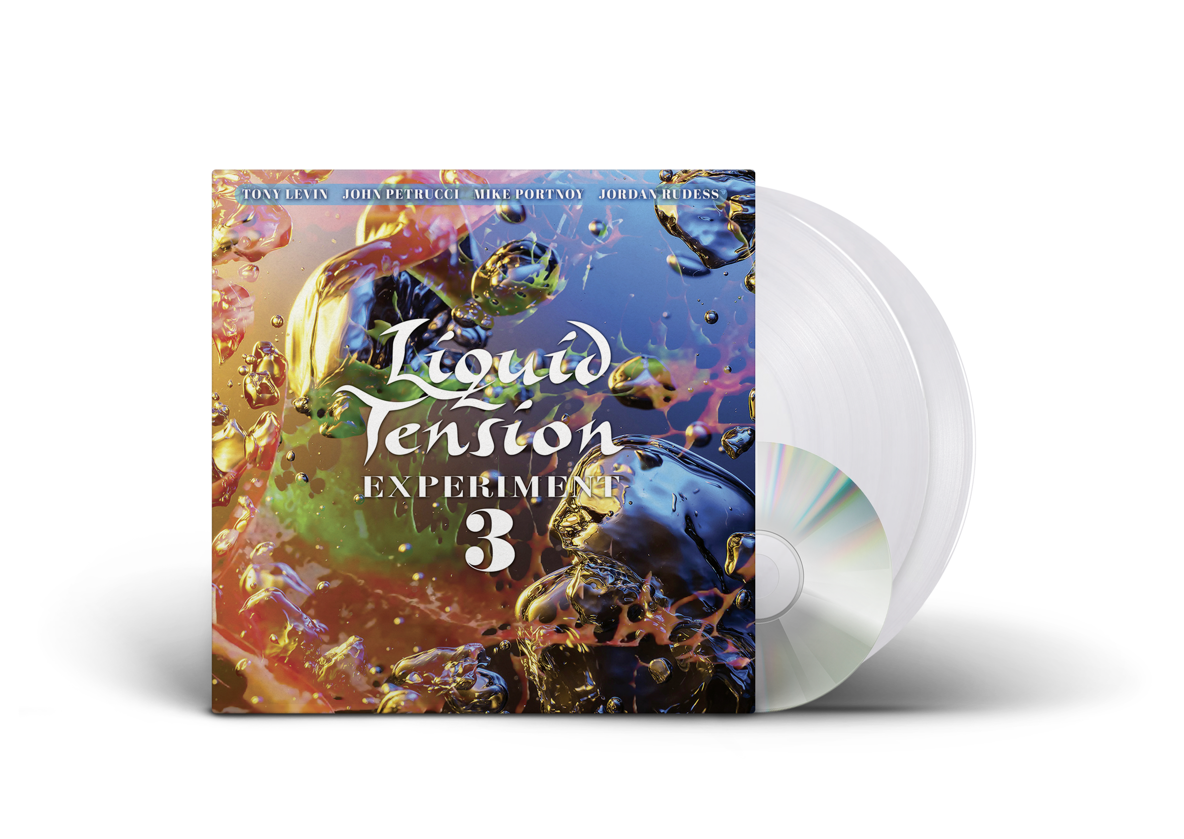 LIQUID TENSION EXPERIMENT 'LTE3' 2LP - EXCLUSIVE - LTD. 300 - CLEAR