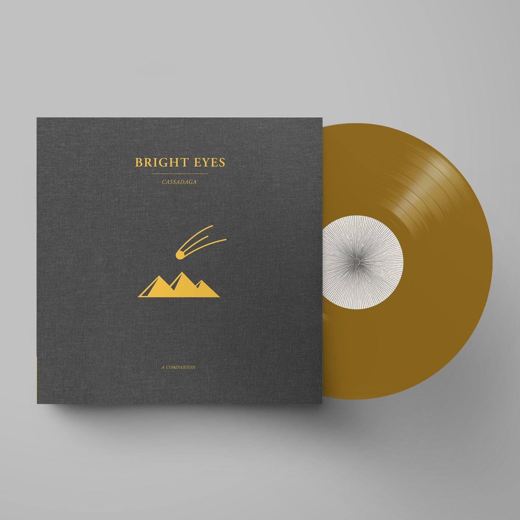 BRIGHT EYES 'CASSADAGA: A COMPANION' 12" EP - OPAQUE GOLD