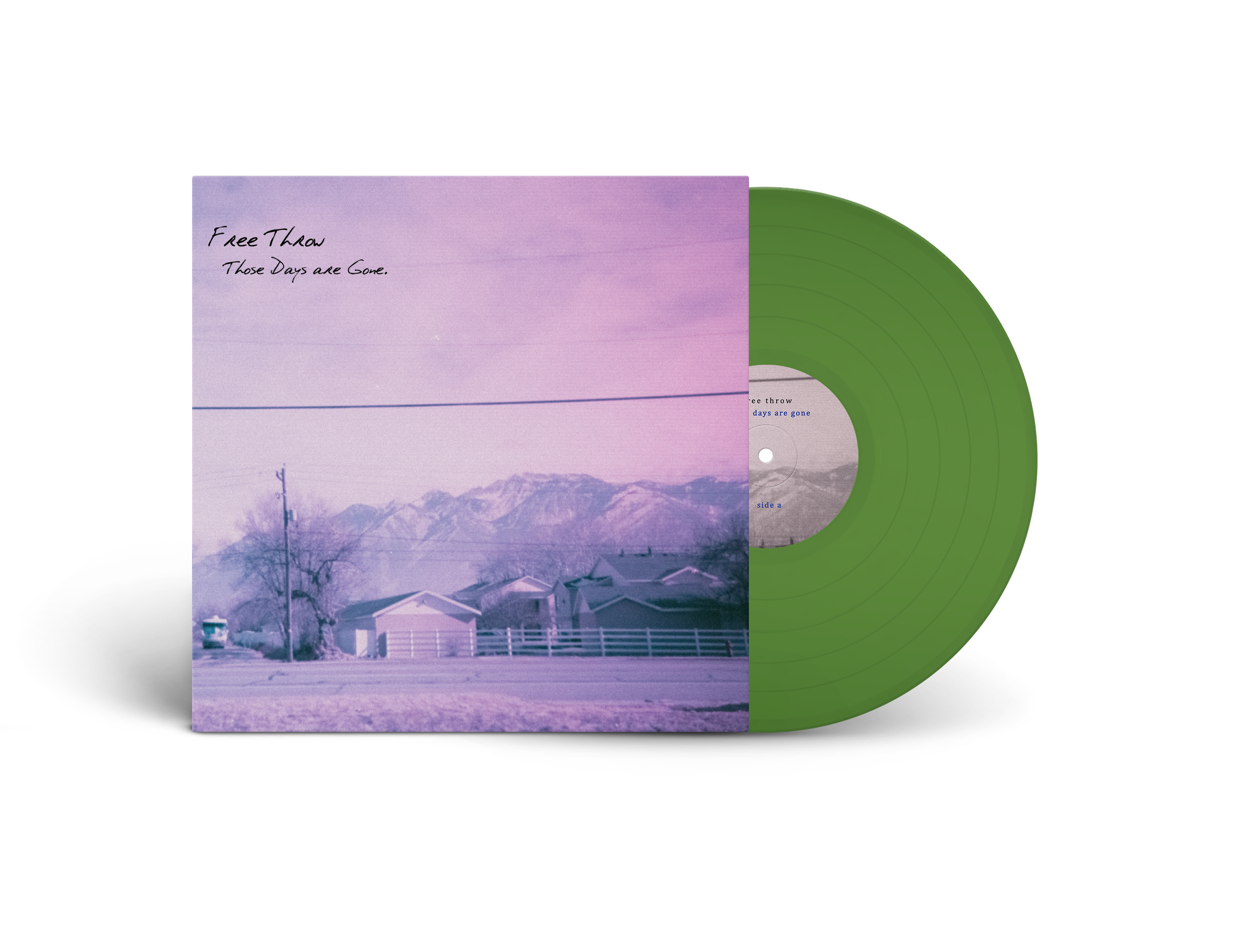FREE THROW ‘THOSE DAYS ARE GONE’ LP LTD. 200 - GREEN