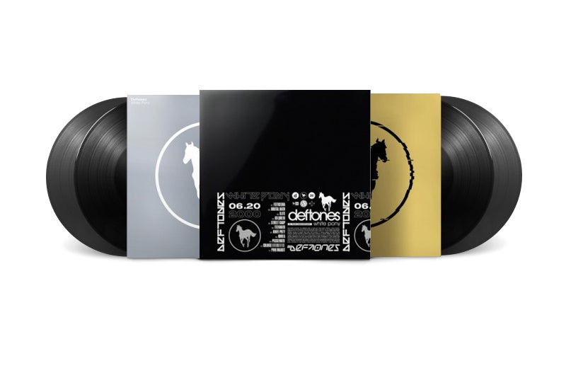 DEFTONES - 'WHITE PONY|BLACK STALLION' 4LP WITH MAGAZINE BOX