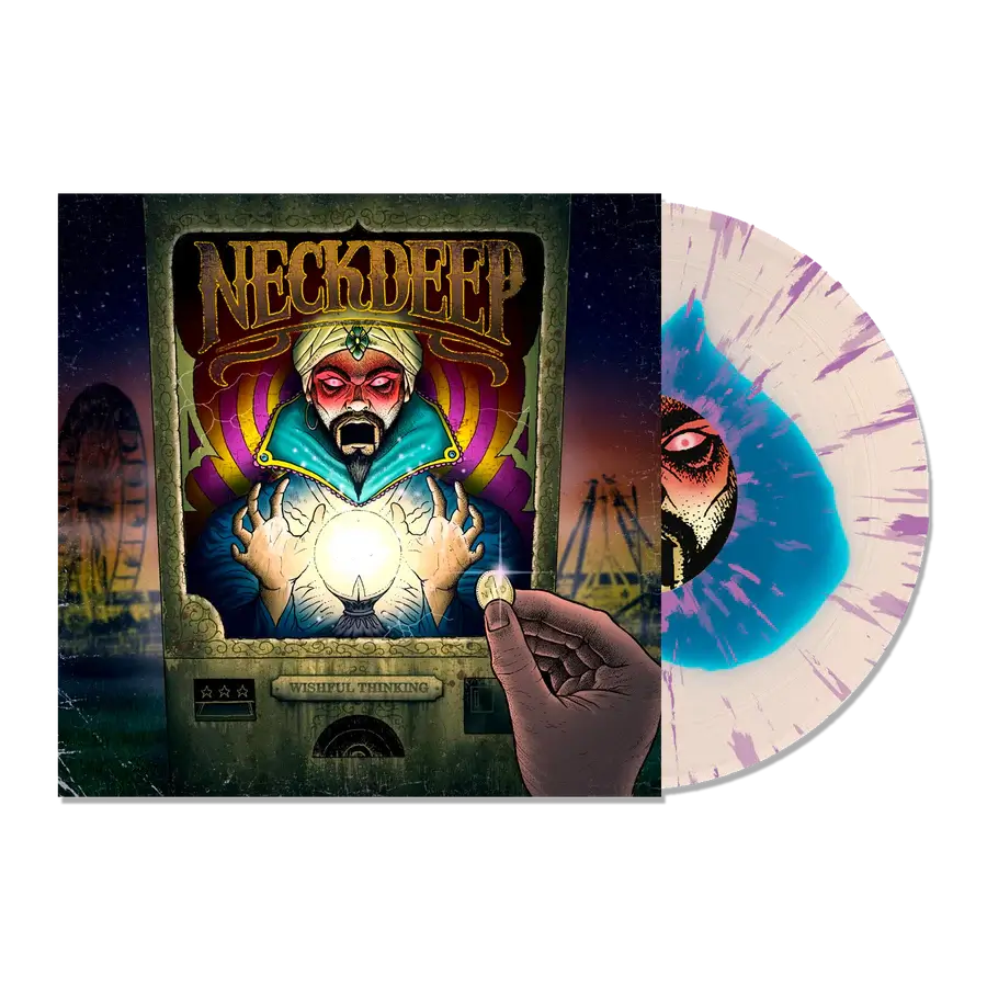 NECK DEEP ‘WISHFUL THINKING’ LP - EXCLUSIVE - LTD. 200 - BLUE/CLEAR/PURPLE/SPLATTER