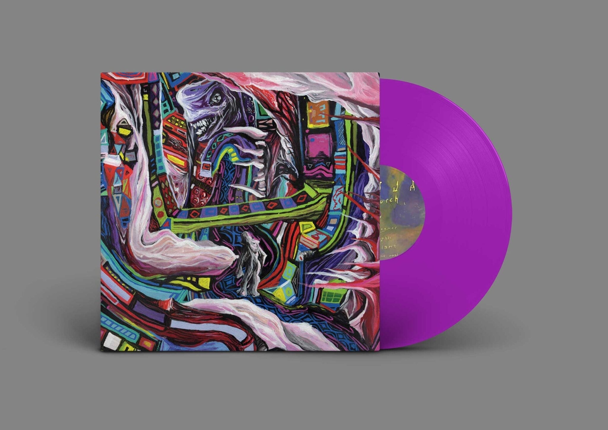 YAUTJA 'THE LURCH' LP - NEON VIOLET