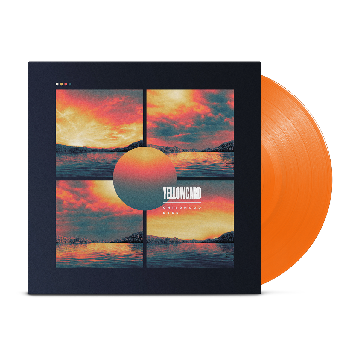 YELLOWCARD'CHILDHOOD EYES' EP - EXCLUSIVE - LTD. 200 - OPAQUE ORANGE
