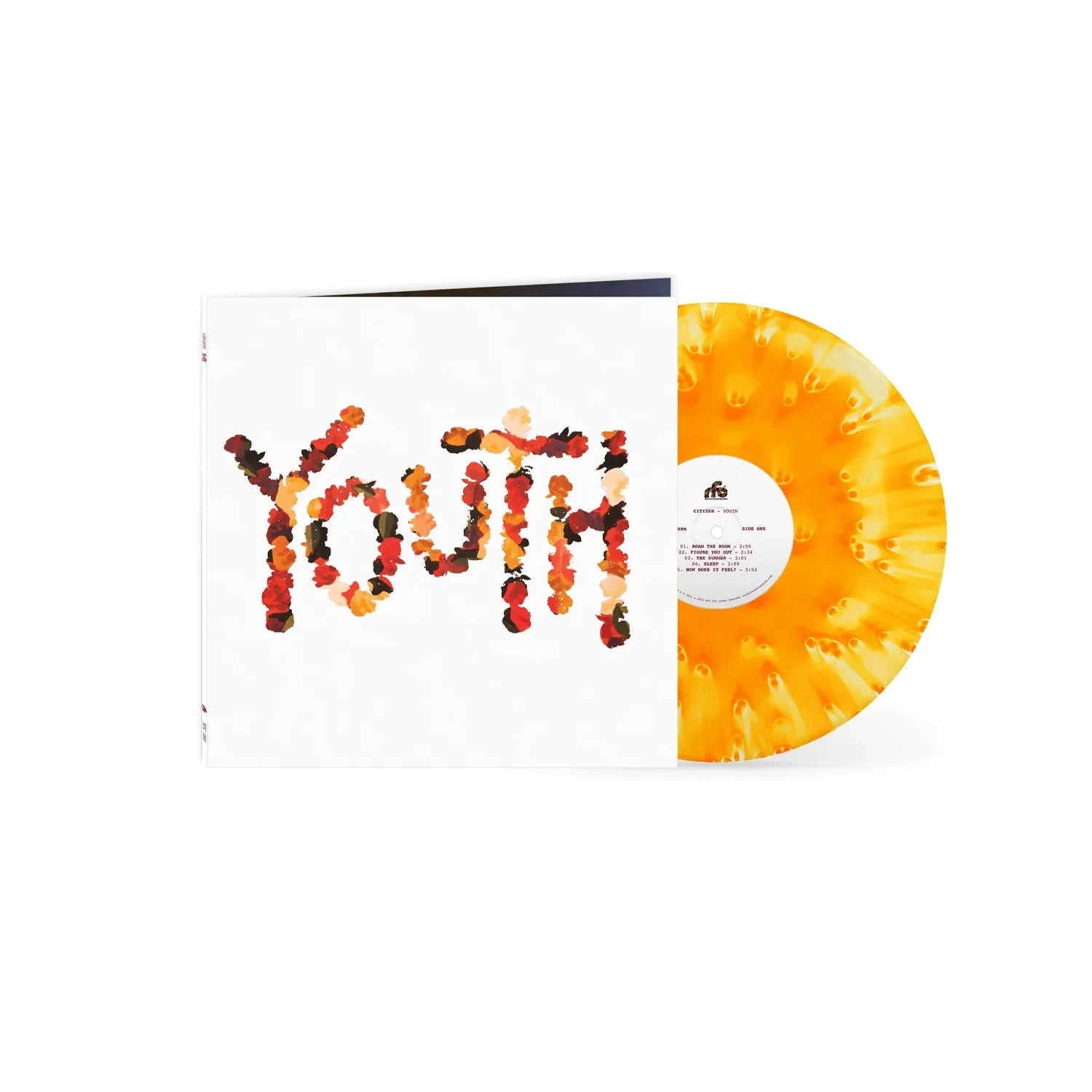 CITIZEN 'YOUTH' LP - CLOUDY ORANGE