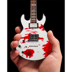 AVENGED SEVENFOLD - ZACKY VENGEANCE - BLOOD SPAT SCHECTER MINI GUITAR