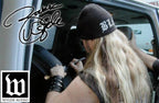 ZAKK WYLDE ODIN BLACKOUT BULLSEYE MINI GUITAR - WYLDE AUDIO REPLICA COLLECTIBLE BY AXE HEAVEN'