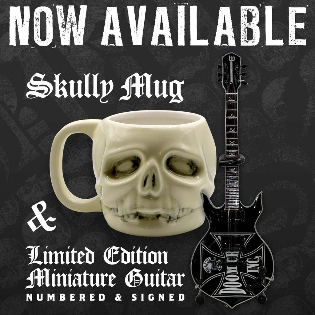 ZAKK WYLDE SIGNED HEATHEN GRAIL MINI GUITAR - WYLDE AUDIO REPLICA COLLECTIBLE BY AXE HEAVEN'