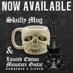 ZAKK WYLDE SIGNED HEATHEN GRAIL MINI GUITAR - WYLDE AUDIO REPLICA COLLECTIBLE BY AXE HEAVEN'